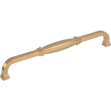 Jeffrey Alexander 224 mm Center-to-Center Satin Bronze Audrey Cabinet Pull 278-224SBZ